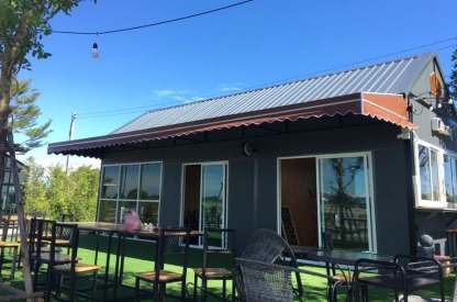 รับติดตั้งกันสาดร้านอาหาร มีนบุรี หนองจอก - ร้านผ้าใบมีนบุรี หนองจอก - อุดมผ้าใบ