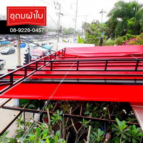 รับติดตั้งผ้าใบโครงสไลด์